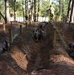 Army infantry recruits tackle confidence course