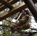 Army infantry recruits tackle confidence course