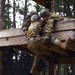 Army infantry recruits tackle confidence course