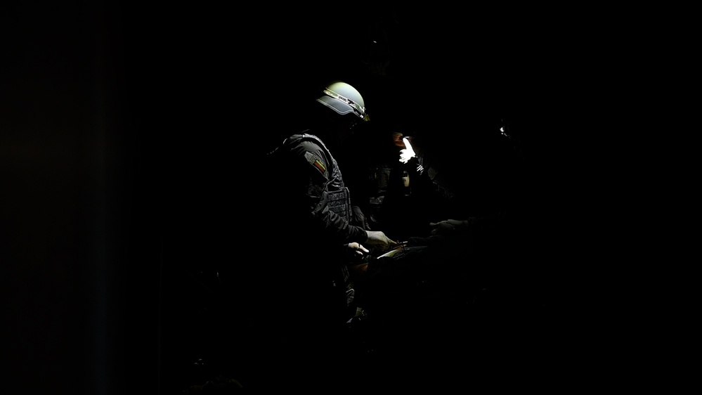 Combat Controllers call for close air support