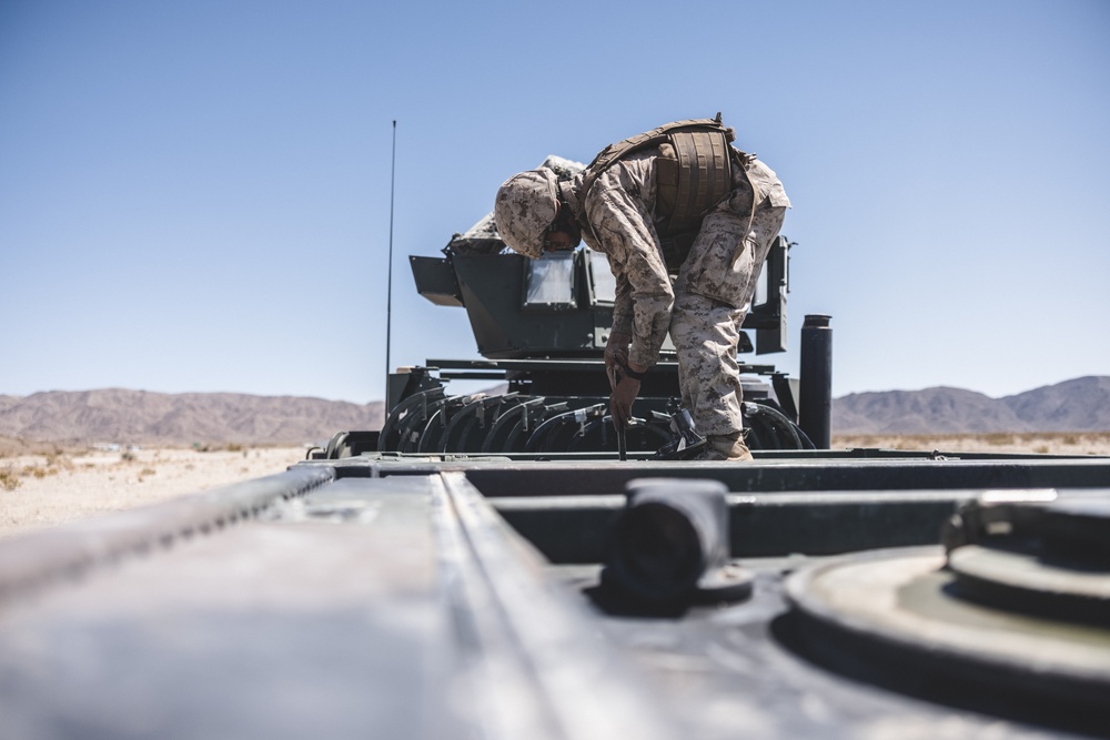 U.S. Marines with Combat Logistics Battalion 24 Conduct Mad Max in Support of Fox Company (Day 1)