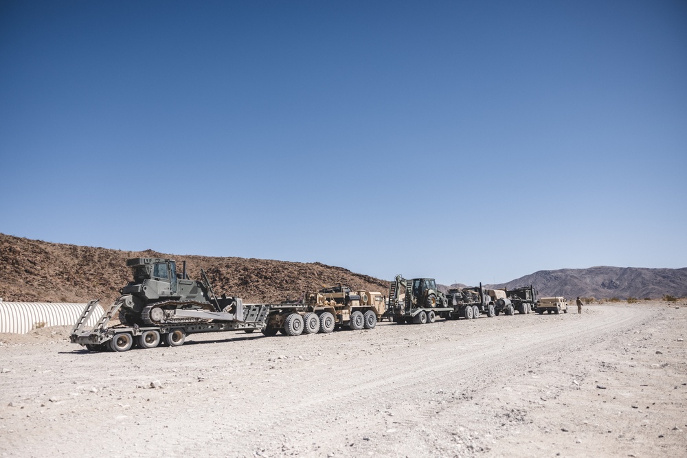 U.S. Marines with Combat Logistics Battalion 24 Conduct Mad Max in Support of Fox Company (Day 1)