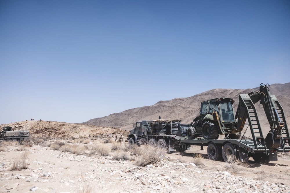 U.S. Marines with Combat Logistics Battalion 24 Conduct MAD MAX in Support of Fox Company (Day 1)