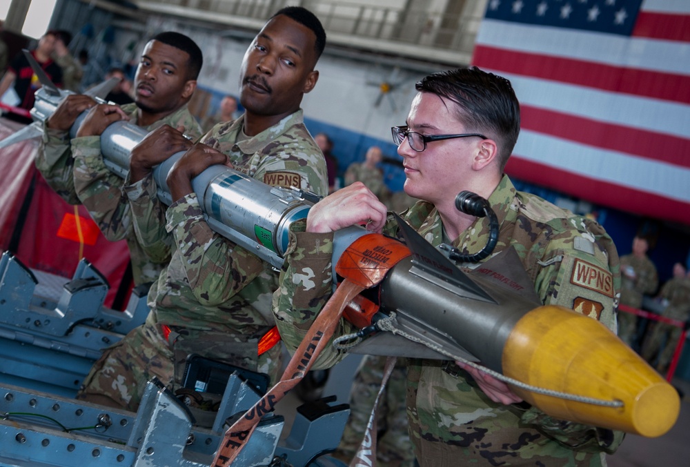 1st Quarter Weapons Load competition