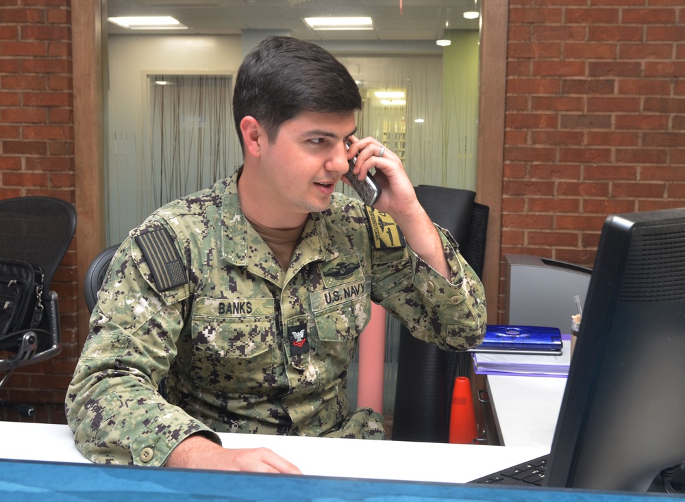 Directs patient flow from the quarter deck at Naval Branch Health Clinic Kings Bay