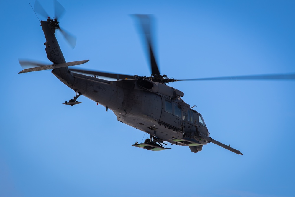 Alaska Air National Guard 210th RQS HH-60G Pave Hawk combat search and rescue helicopter.