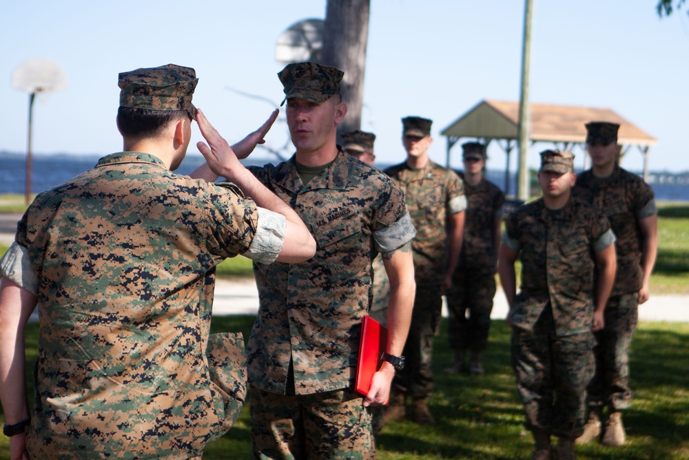24th MEU Promotion Ceremony