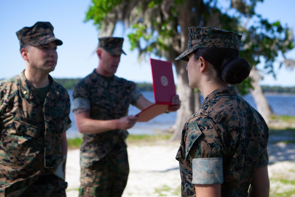 24th MEU Promotion Ceremony