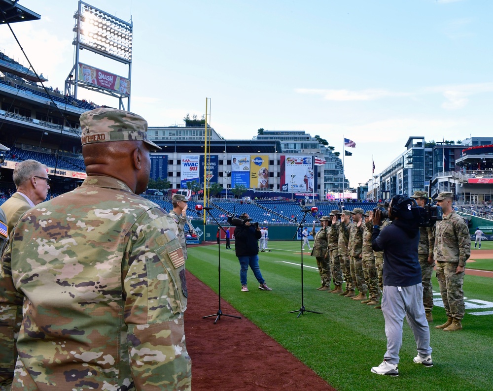 Washington Nationals host National Guard Day