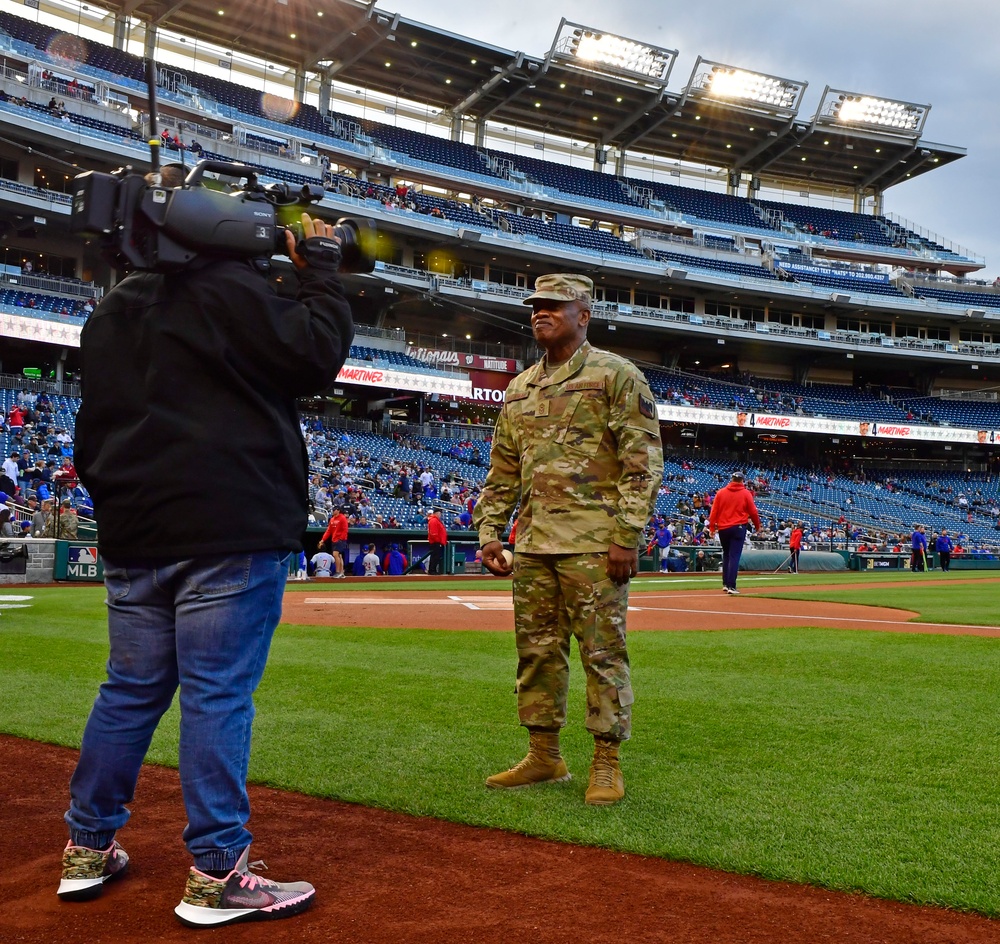 Washington Nationals host National Guard Day