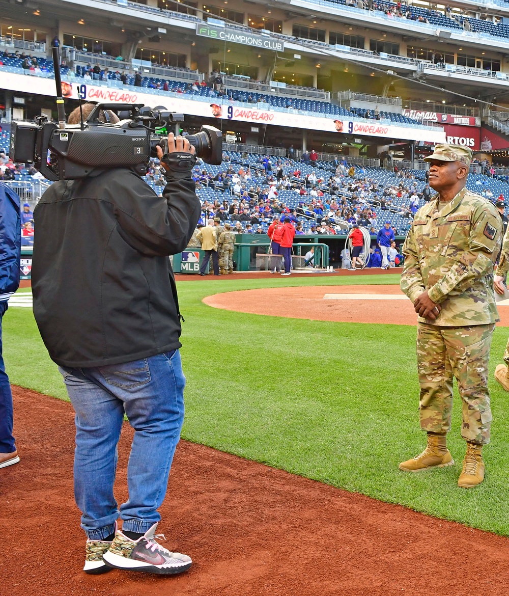 Washington Nationals host National Guard Day