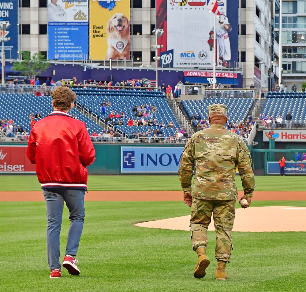 Washington Nationals host National Guard Day