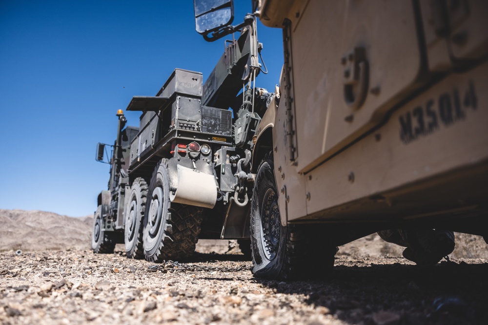 U.S. Marines with Combat Logistics Battalion 24 Conduct Mad Max in Support of Fox Company (Day 2)