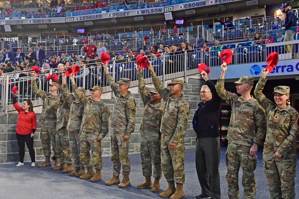 Washington Nationals host National Guard Day