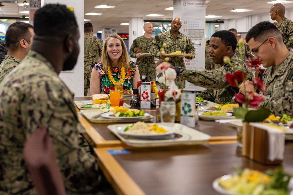 Assistant Secretary of the Navy for Energy, Installations and Environmental Visits Silver Dolphin Bistro