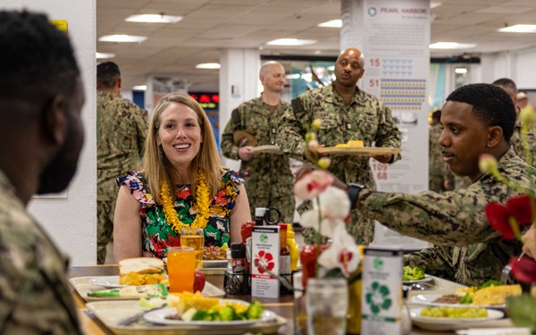 Assistant Secretary of the Navy for Energy, Installations and Environmental Visits Silver Dolphin Bistro