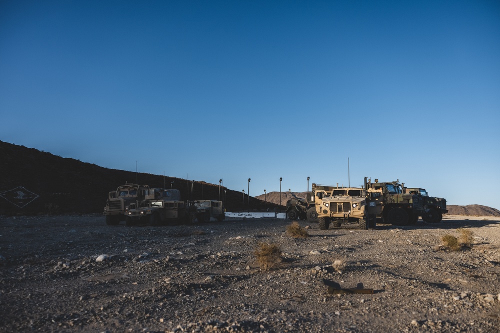 U.S. Marines with Combat Logistics Battalion 24 Conduct Mad Max in Support of Fox Company (Day 2)