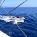 USCGC Eagle conducts man-overboard drill while underway