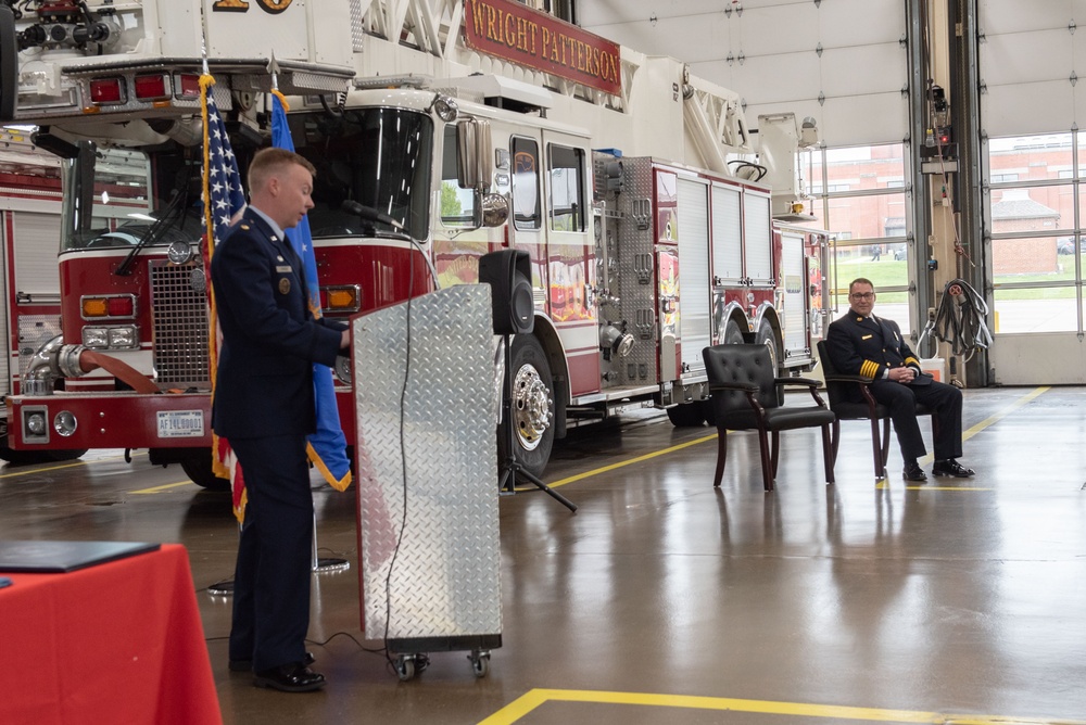 WPAFB fire chief looks back on 27-year career upon retirement