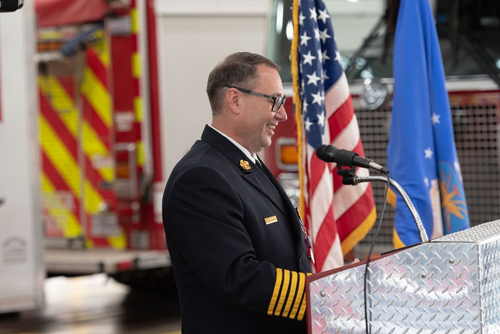 WPAFB fire chief looks back on 27-year career upon retirement