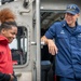 Coast Guard Base Galveston units host local high schoolers in Galveston, Texas