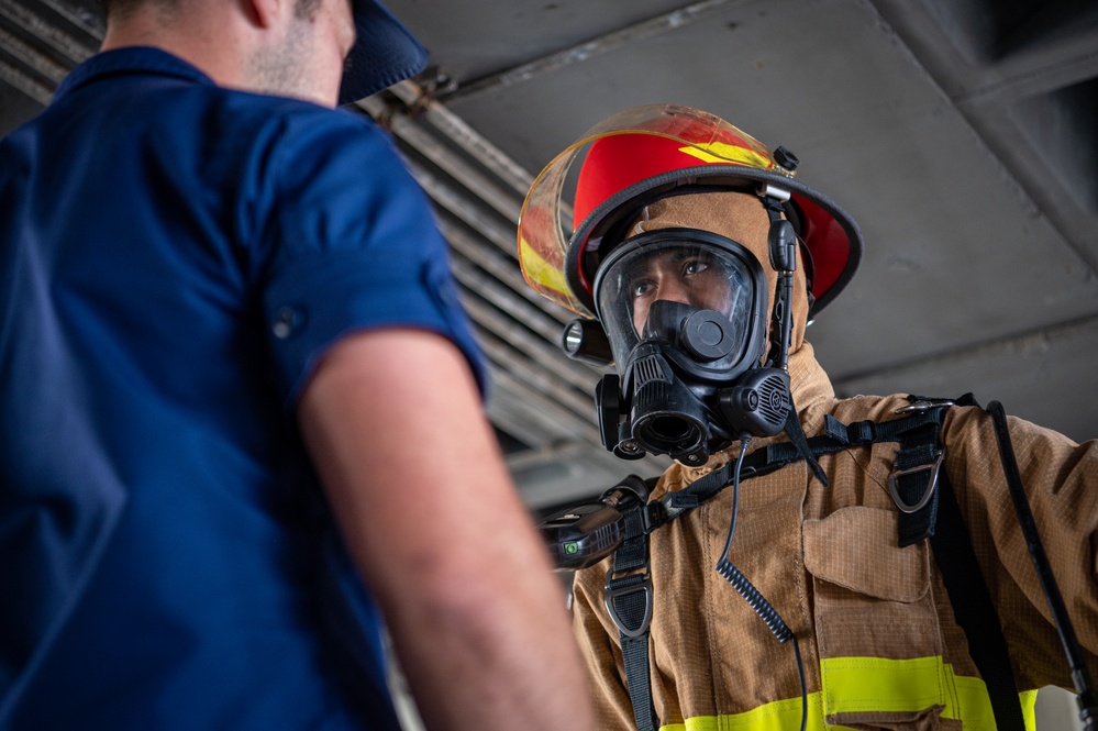 Coast Guard Base Galveston units host local high schoolers in Galveston, Texas