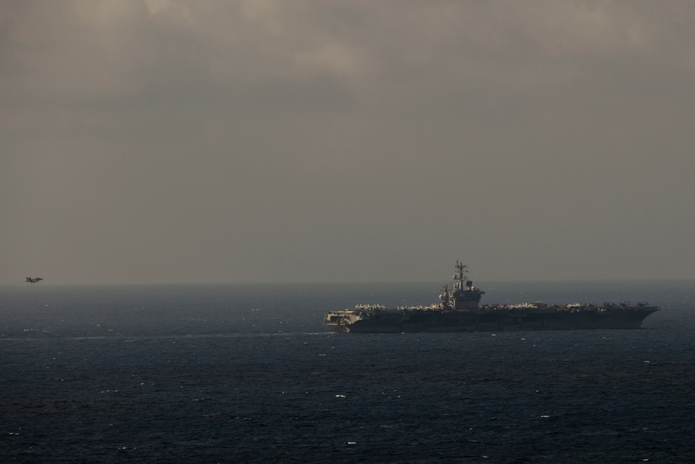 USS Nimitz Conducts Flight Operations