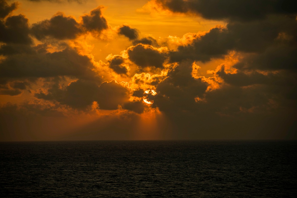 Sunset Over South China Sea