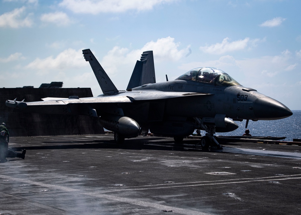 Nimitz Conducts Flight Ops