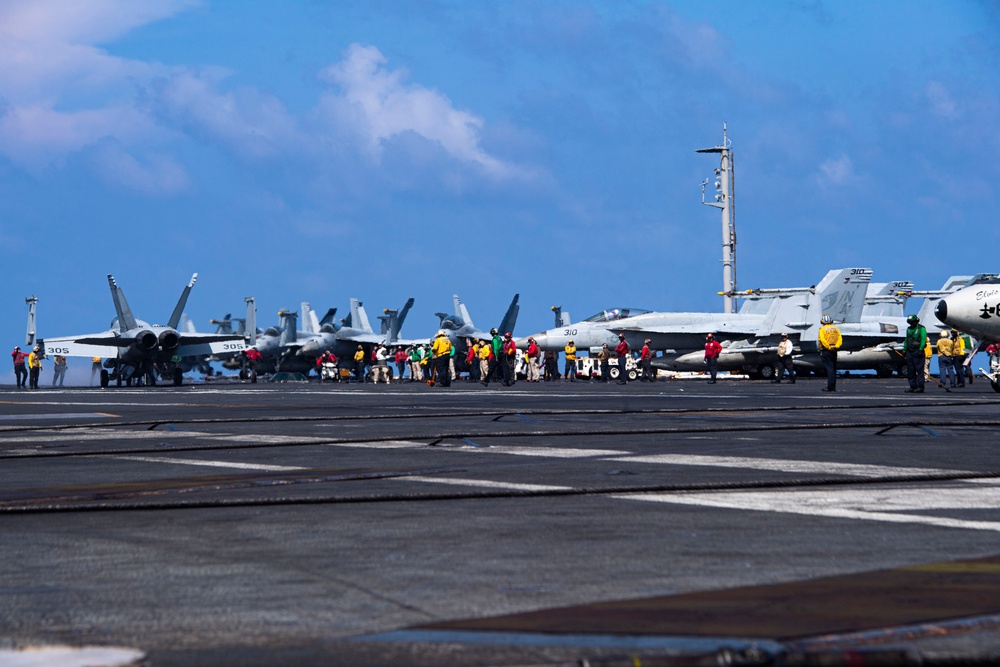 Nimitz Conducts Flight Ops