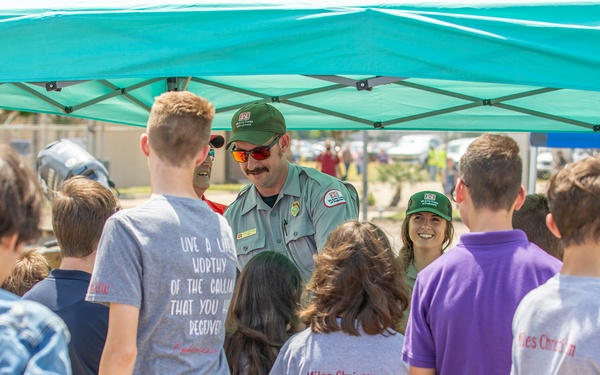Hurricane Hunter Aircraft display at Ellington Airport