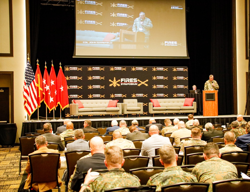 DVIDS News Day one of the Fires Symposium State of the Field Artillery