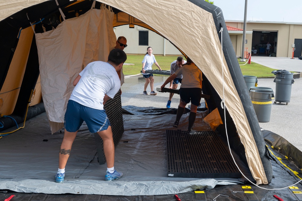 36th Medical Group conducts simulated chemical attack exercise