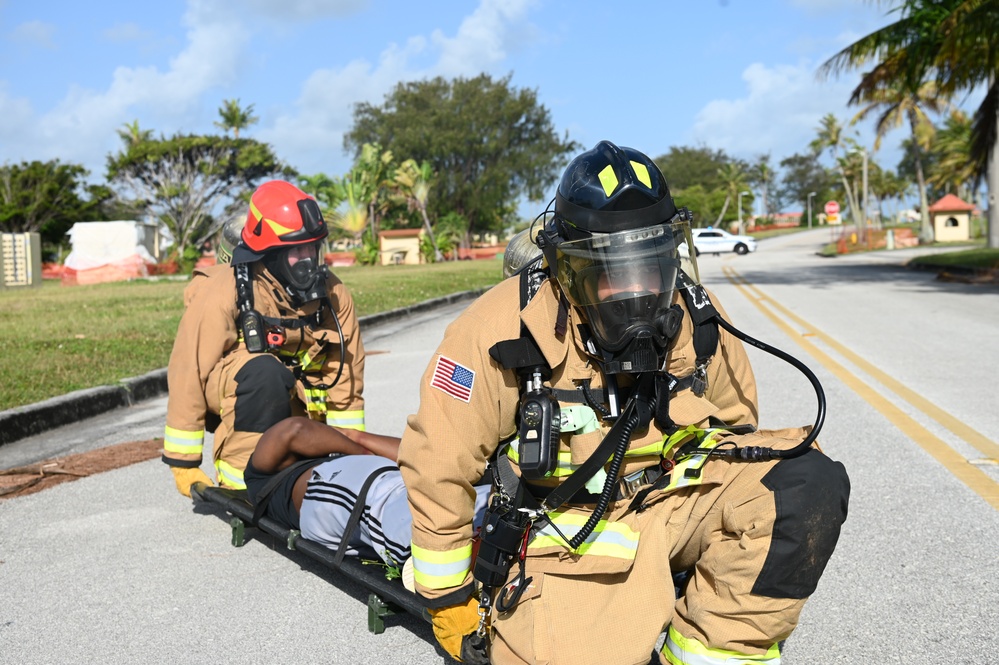 36th Medical Group conducts simulated chemical attack exercise