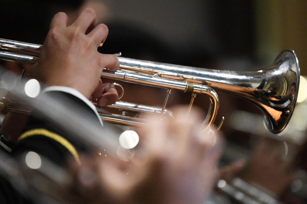 Singapore Armed Forces Central Band performs at Luke Air Force Base