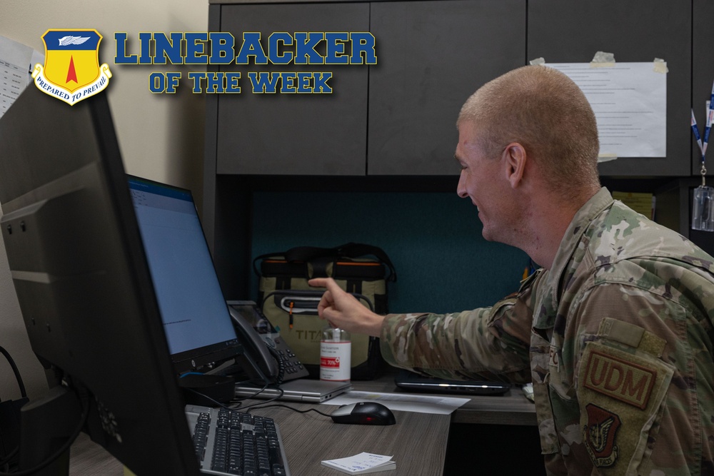 Linebacker of the Week: TSgt Tyler Ellman