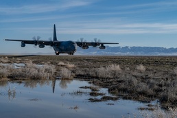 AFSOC, Total Force landed MC-130J, MQ-9, A-10s, MH-6s on Wyoming Highways