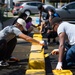 36th FSS volunteers beautify Senior Citizens Center