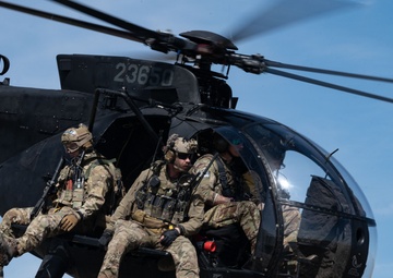 AFSOC, Total Force landed MC-130J, MQ-9, A-10s, MH-6s on Wyoming Highways