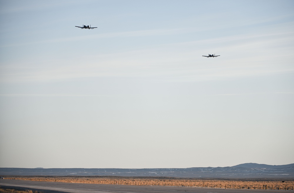 AFSOC, Total Force landed MC-130J, MQ-9, A-10s, MH-6s on Wyoming Highways