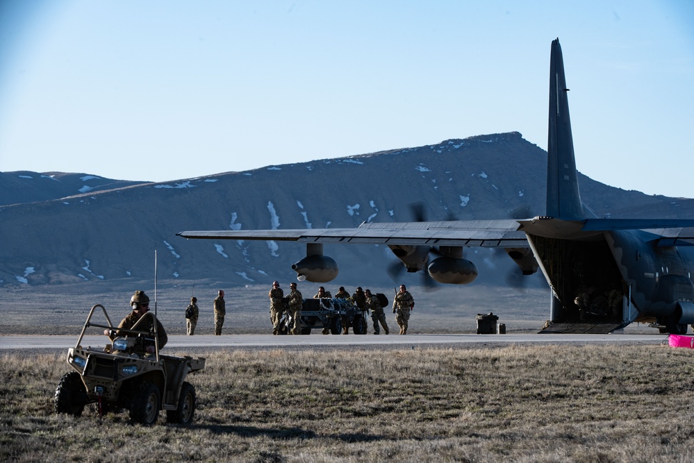 AFSOC, Total Force landed MC-130J, MQ-9, A-10s, MH-6s on Wyoming Highways