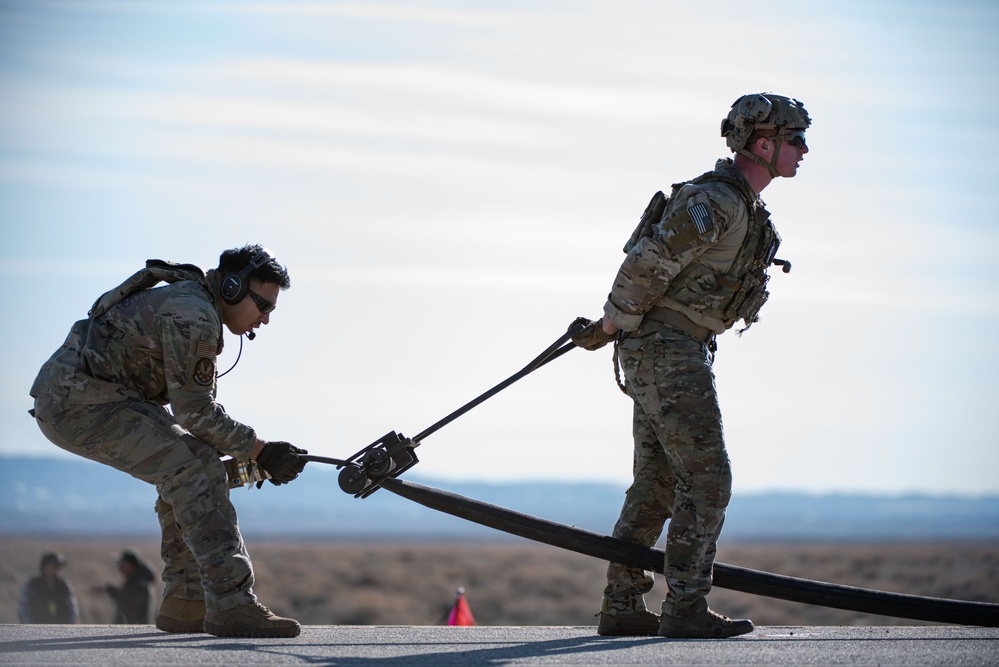 AFSOC, Total Force landed MC-130J, MQ-9, A-10s, MH-6s on Wyoming Highways