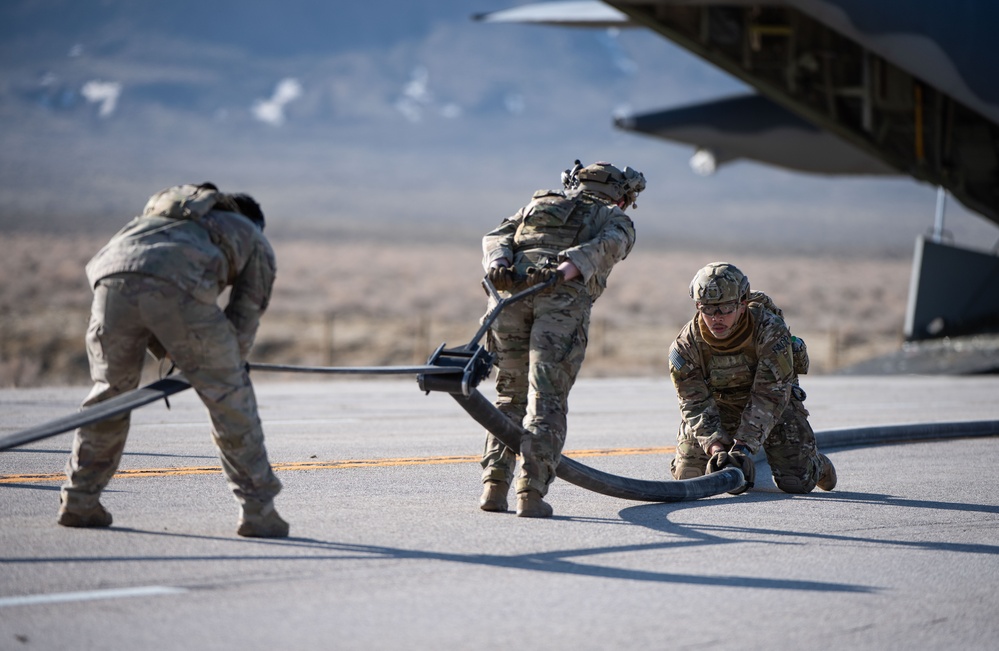 AFSOC, Total Force landed MC-130J, MQ-9, A-10s, MH-6s on Wyoming Highways