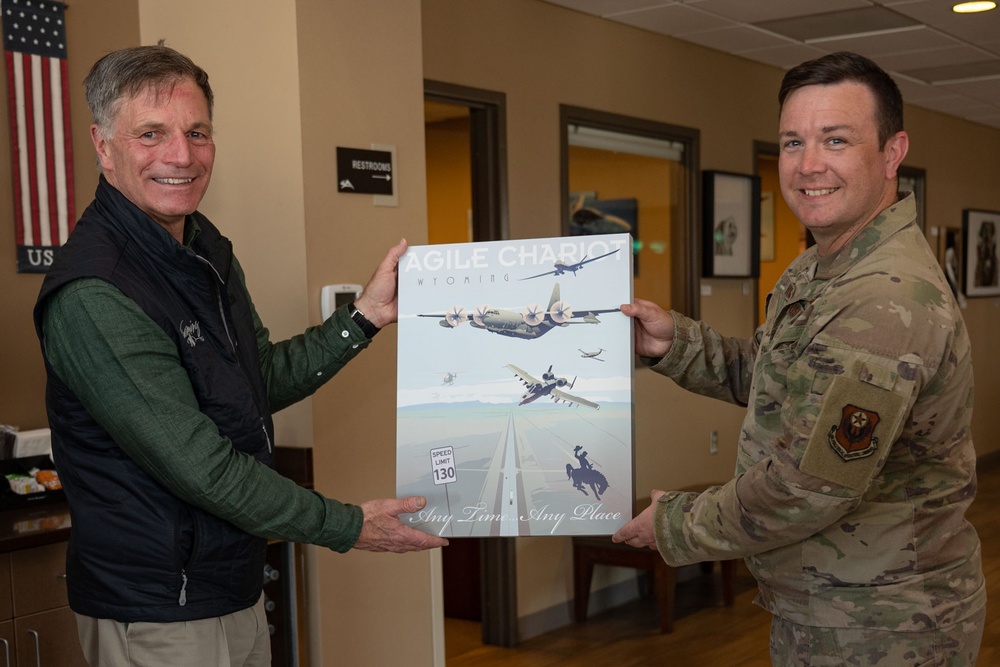 Wyoming Governor Joins AFSOC for Exercise Agile Chariot