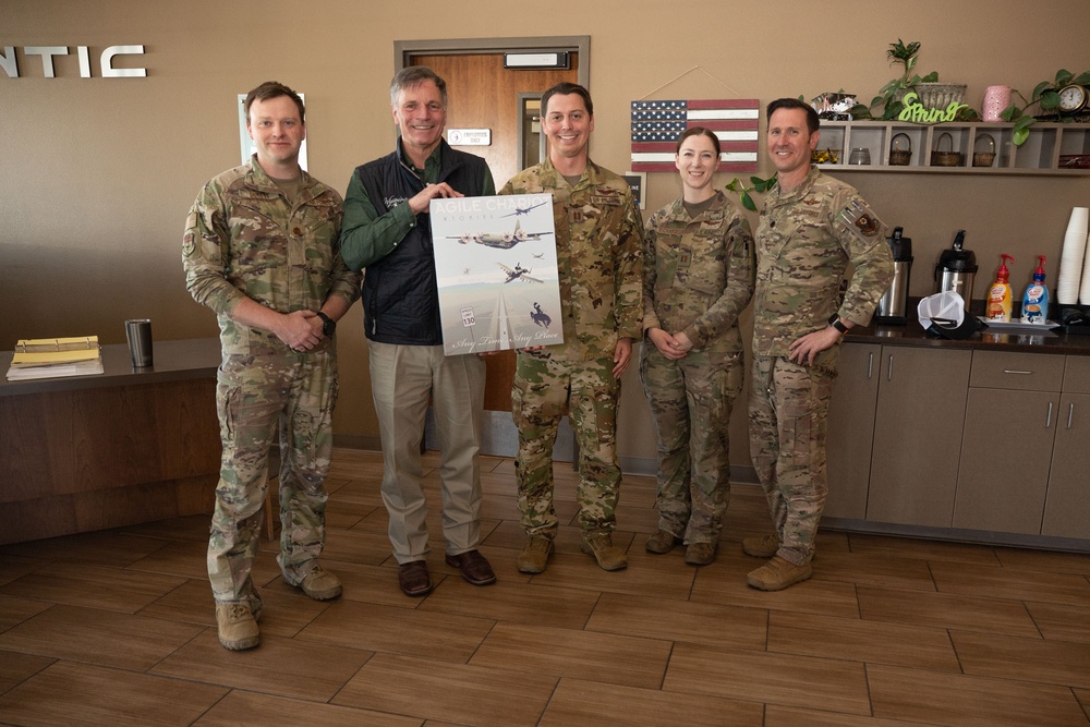 Wyoming Governor Joins AFSOC for Exercise Agile Chariot