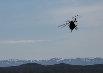 Highway, turned runway: U.S. Air Force crews land on Wyoming highways