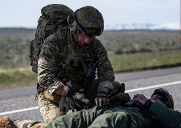 Highway, turned runway: U.S. Air Force crews land on Wyoming highways
