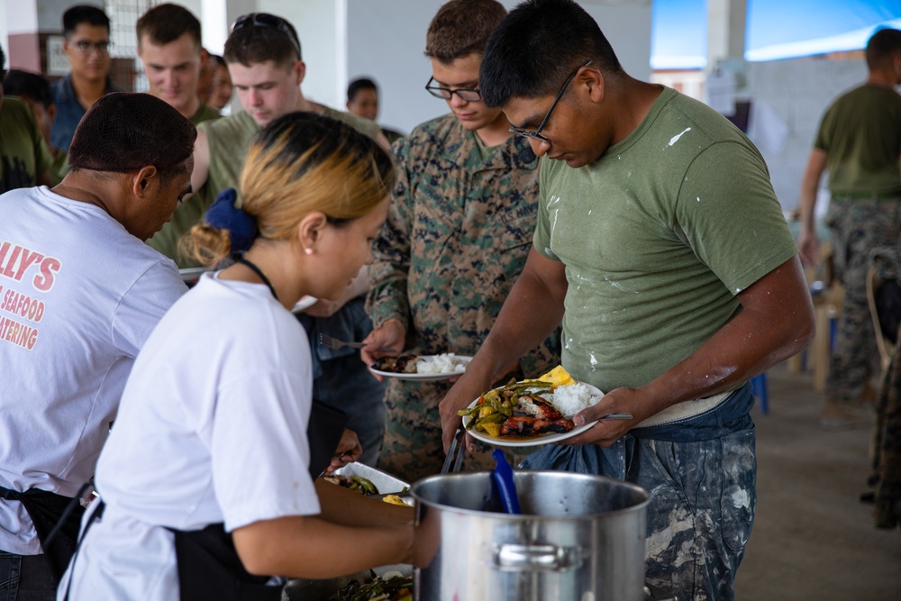 Balikatan 23 | 9th ESB, 355th AEW build health care clinic