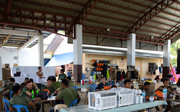 Balikatan 23 | 9th ESB, 355th AEW build health care clinic