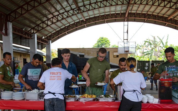 Balikatan 23 | 9th ESB, 355th AEW build health care clinic